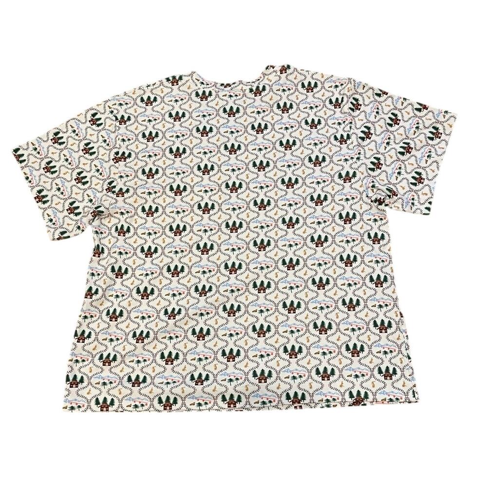 NWT Hill House Womens Ski Chalet Short Sleeved Charlotte Sleep Tee Size XS - Picture 2 of 8
